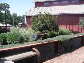 Berm garden in the Master Gardener Demonstration Gardens. Cindy Weiner