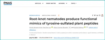 The UC Davis research team's publication in PNAS.