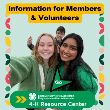 Go to the Resource Center for Resources for members and volunteers