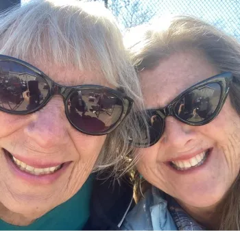 Master Gardeners Belinda Gilbert and Amanda Grissom