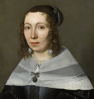 Portrait of Maria Sibylla Merian by Jacob Marrel, 1679