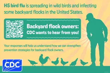 2025 CDC survey for backyard flock owners in English