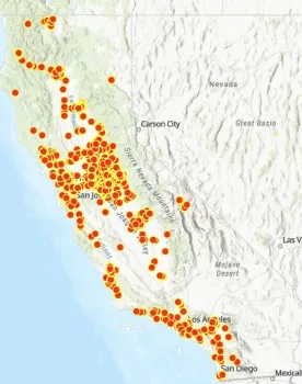 Tree of Heaven Scout Map