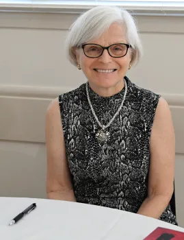 Claudia Krich, retired Davis teacher and author (Photo by Kathy Keatley Garvey)