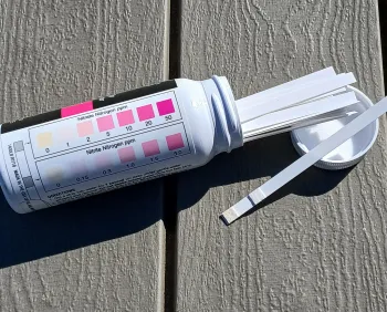 Nitrogen test strips