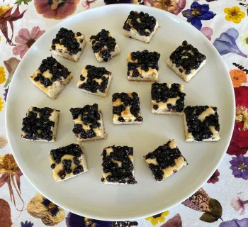 service berry blondies