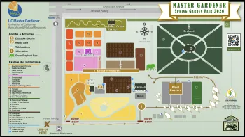 Map of Spring Garden Fair