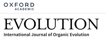 Logo of the journal, Evolution