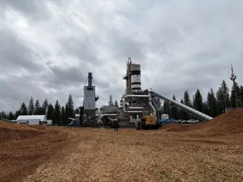 Figure 1. Bioenergy production system at Hat Creek Bioenergy
