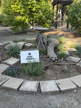 The Herb Garden at the Master Gardeners Demo Garden. Anne Ryder