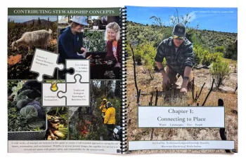 Pages 12 and 13 of the Backyard Stewardship Guide. Laura Lukes