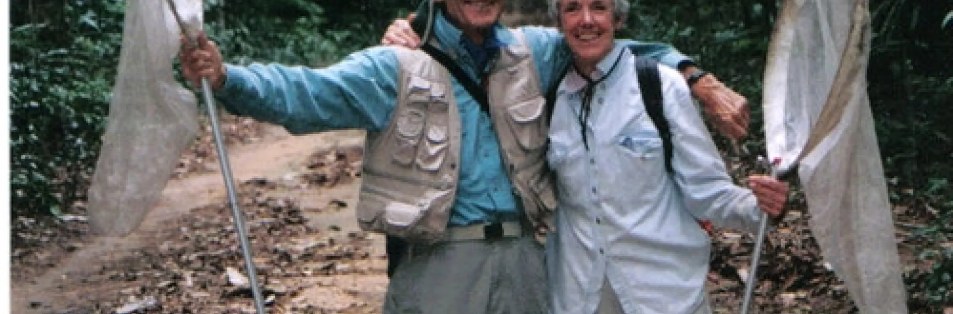 THE RESEARCHERS--Maurice and Catherine Tauber in Brazil.