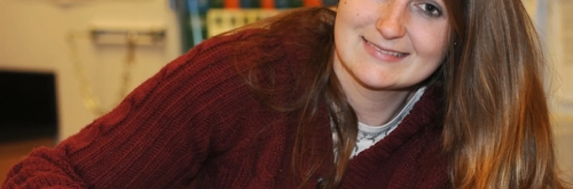 GRADUATE STUDENT Kelly Hamby, who is studying for her doctorate in entomology at UC Davis, works in the Frank Zalom lab on the spotted wing drosophila. (Photo by Kathy Keatley Garvey)