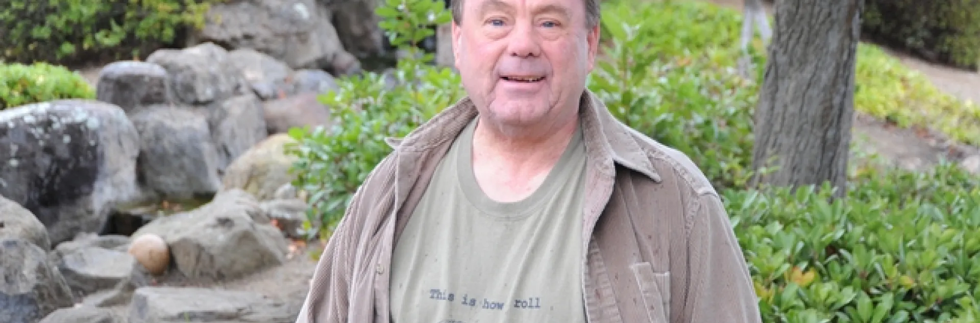 Newly elected president of the Nor-Cal Entomology Society is Robert "Bob" Case of Concord. (Photo by Kathy Keatley Garvey)