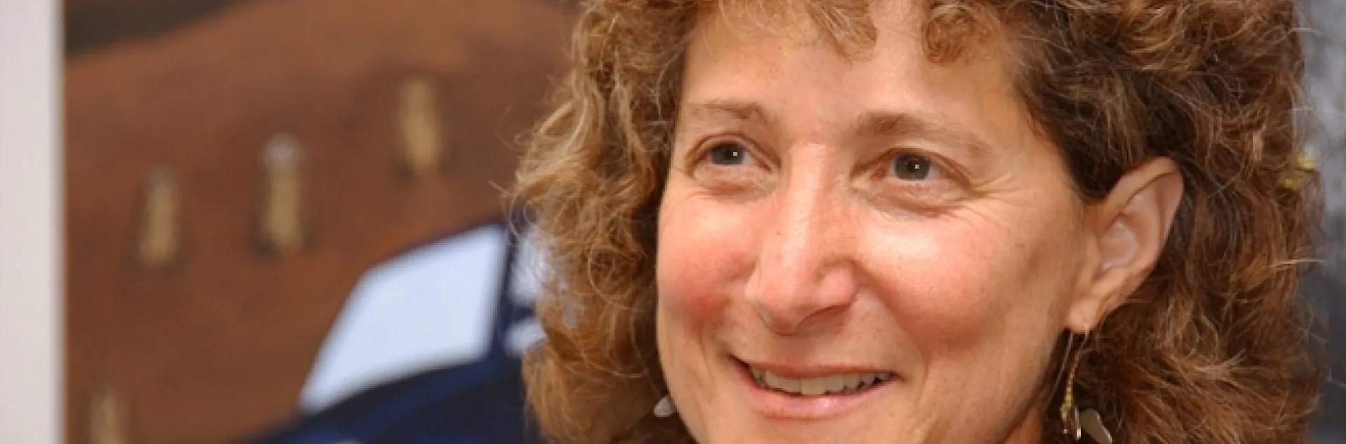 Diane Ullman is right at home as a scientist and an artist. (Photo by Kathy Keatley Garvey)