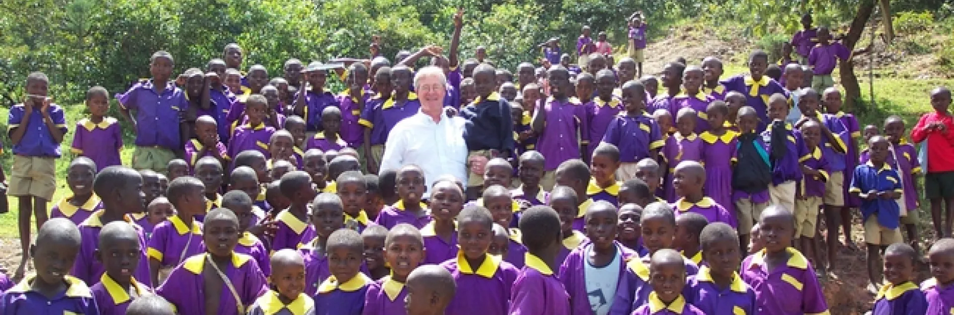 Professor Thomas Scott, a worldwide expert on dengue, is pictured in Kenya.