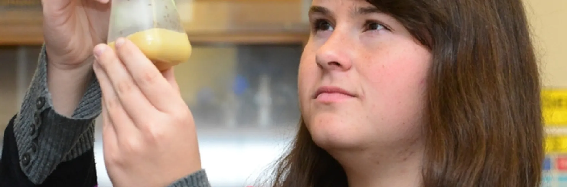 UC Davis undergraduate student Jessica West, who is majoring in biochemistry and molecular biology, has just received the UC Davis undergraduate award President's Global Food Initiative Student Fellowship Program. (Photo by Kathy Keatley Garvey)