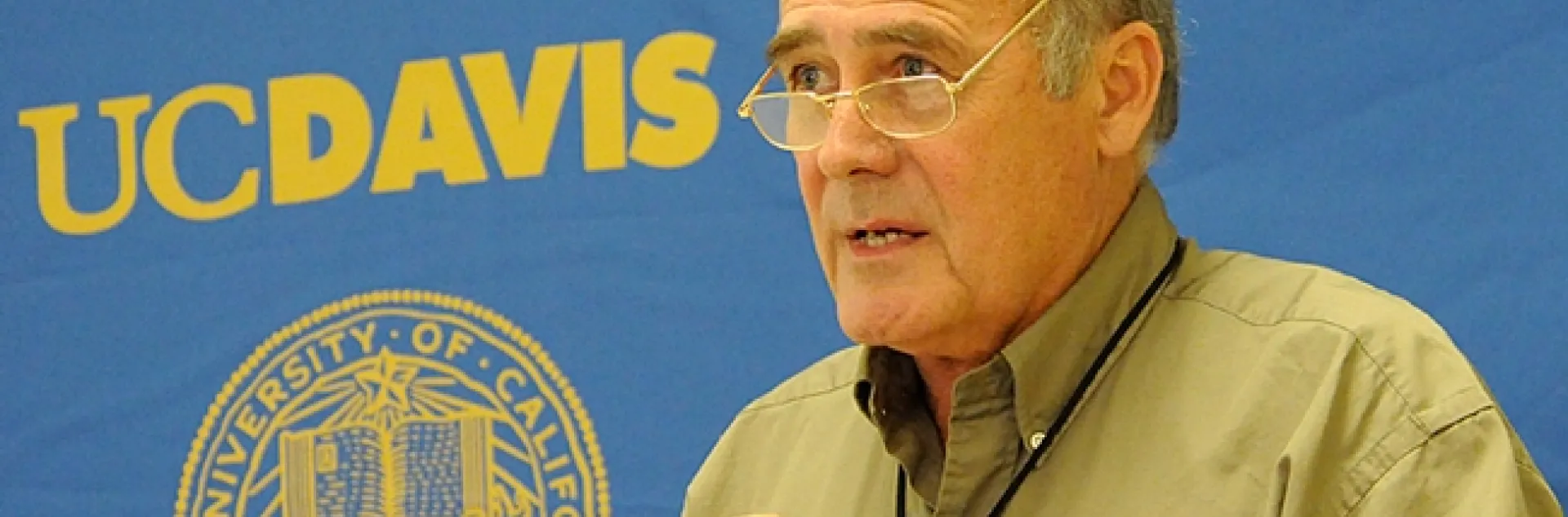 James R. Carey, who joined the UC Davis faculty in 1980, is the recipient of the Entomological Society of America's 2015 Distinguished Distinguished Achievement in Teaching Award. (Photo by Kathy Keatley Garvey)