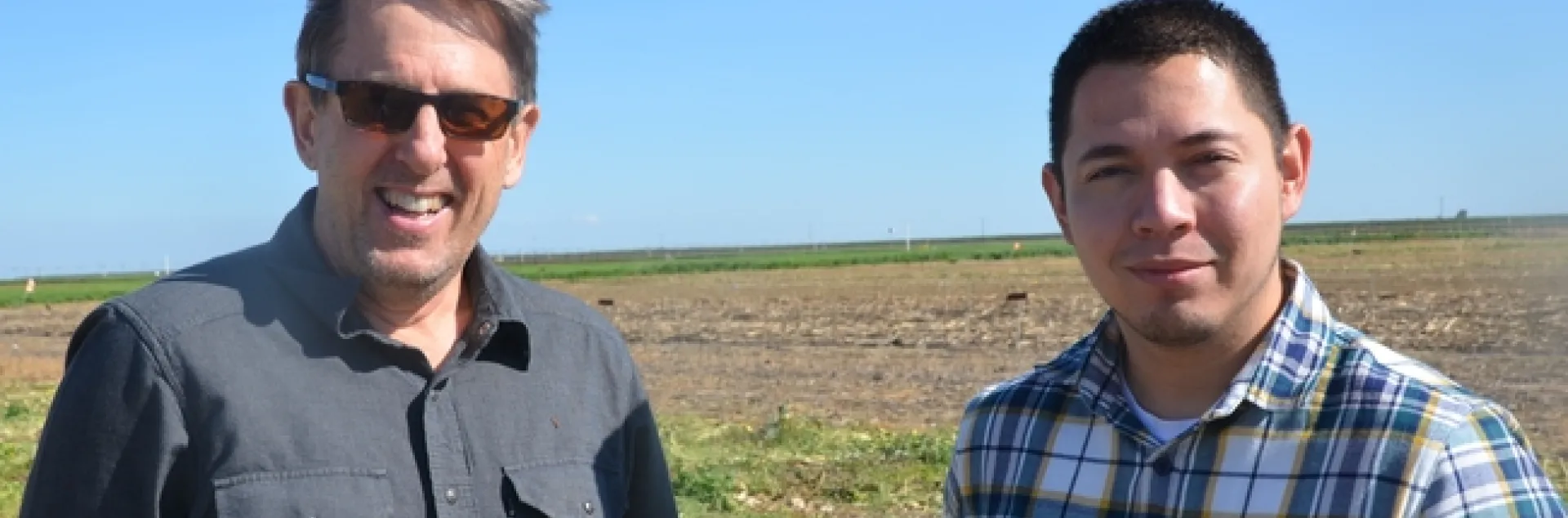 Scott Exo (left) US Country Manager for BCI and Carlos Silva (right) USA Program Officer.