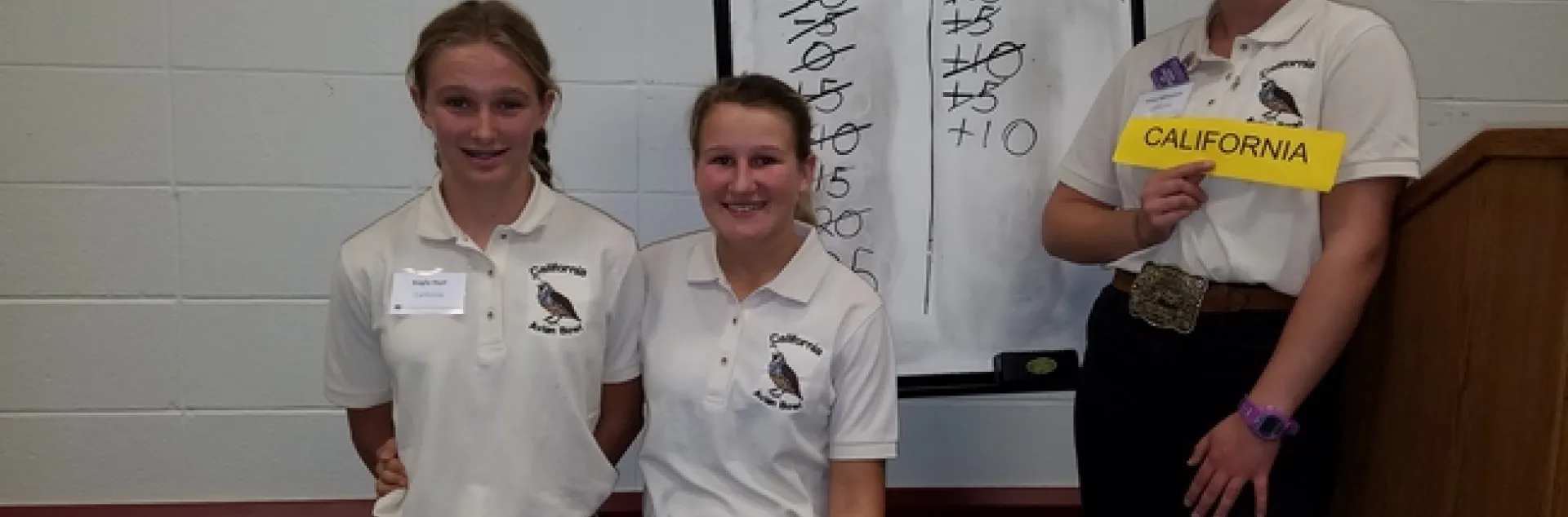 2017 California 4-H Avian Bowl team