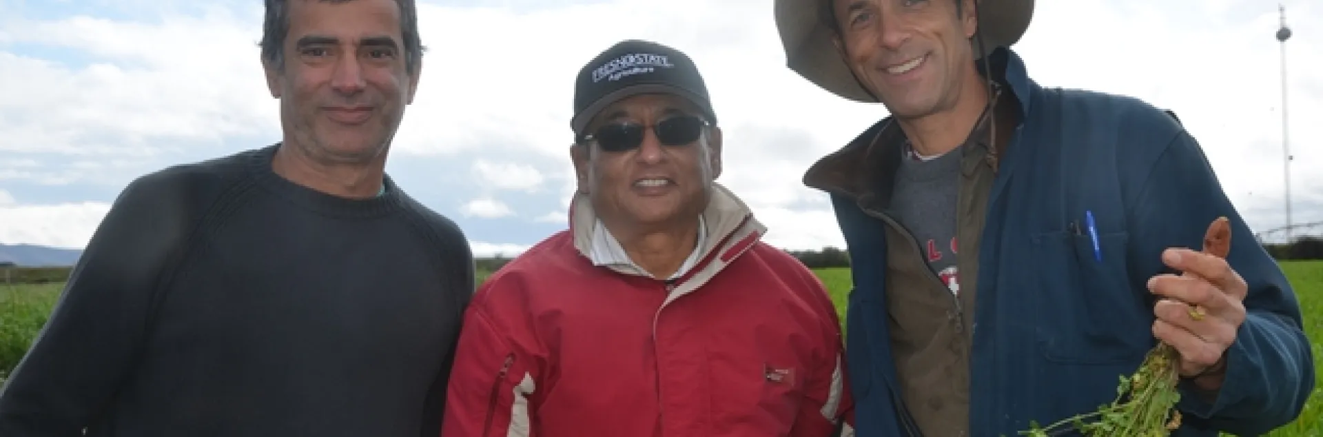 Eric Brennen, Anil Shrestha, and Roberto Botelho