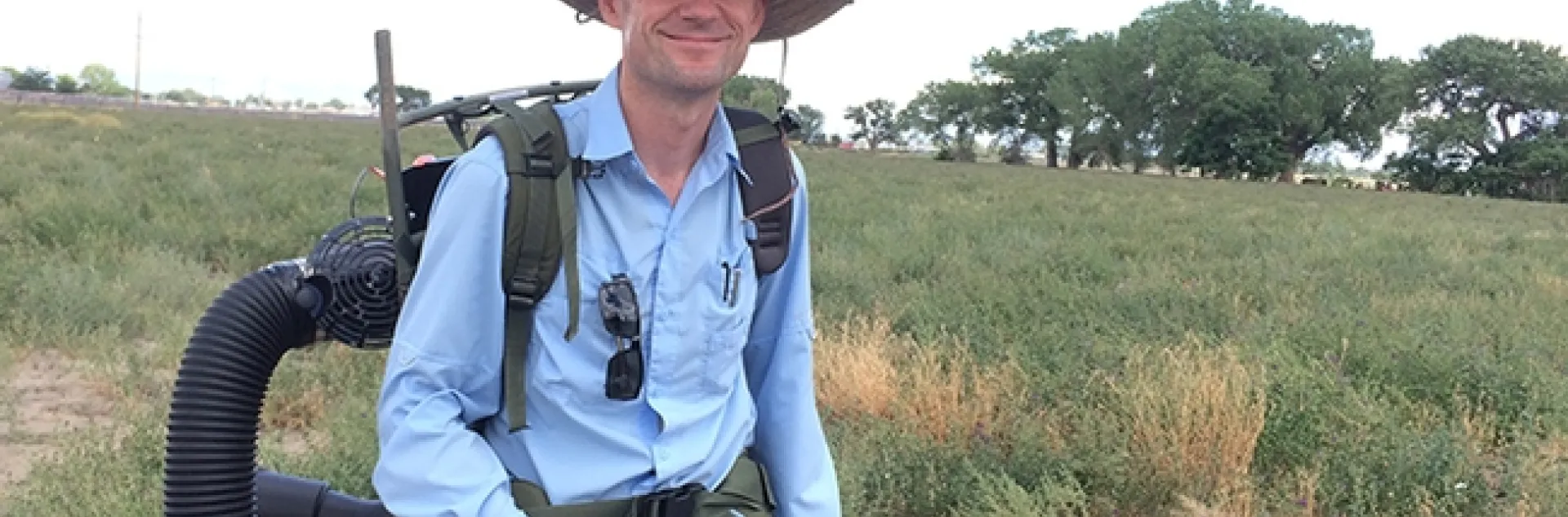 UC Davis alumnus Matt Forister, McMinn Professor of Biology at the University of Nevada, Reno, will present a seminar at UC Davis on Wednesday, April 25 on his work with understanding the colonization of alfalfa by the Melissa blue butterfly.