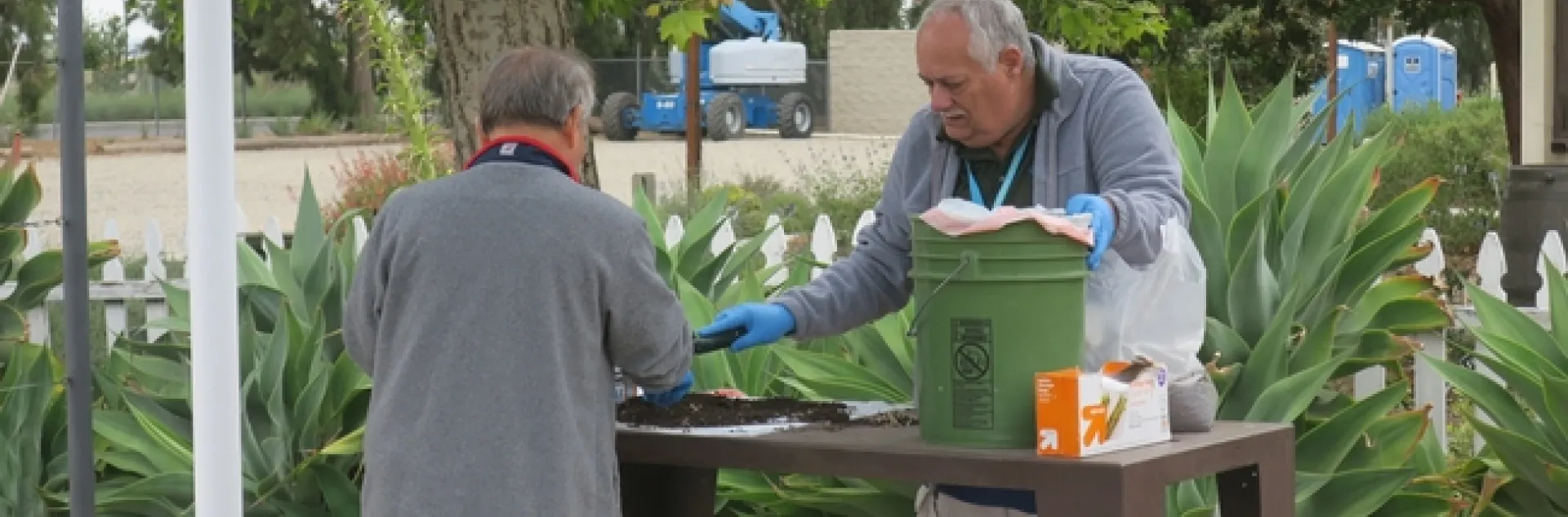 Harvesting Worms