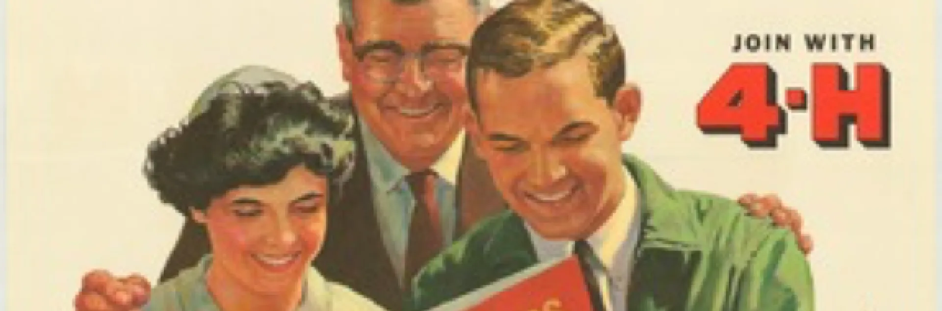 Sample vintage 4-H advertising image