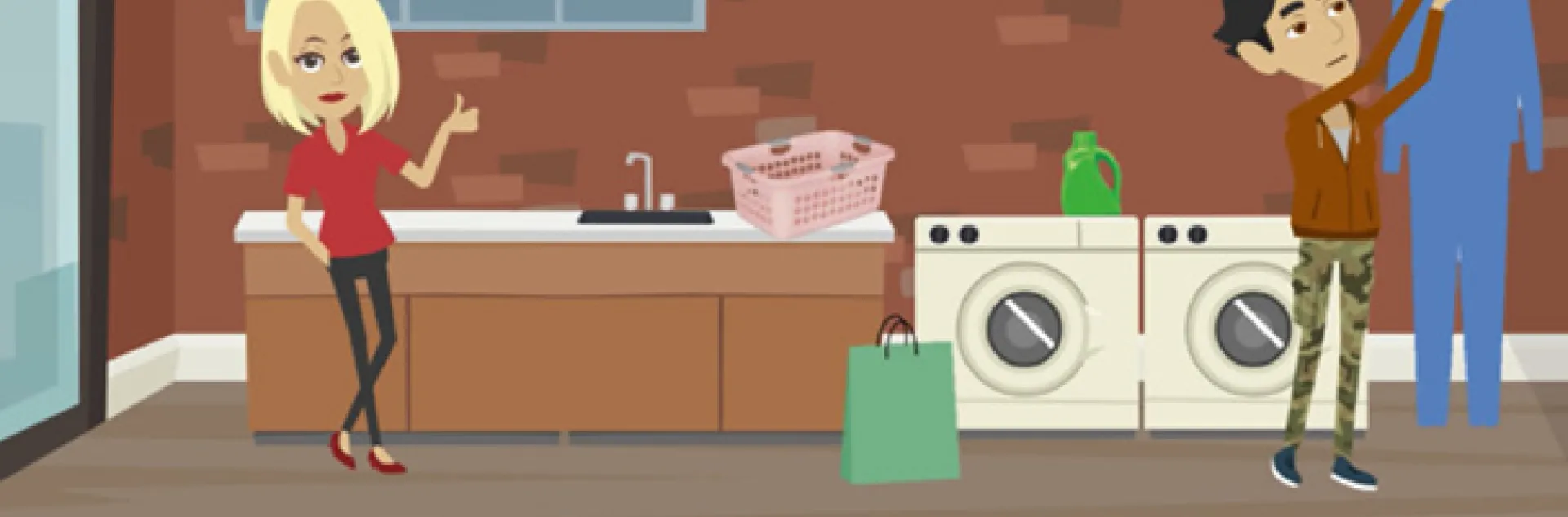 Pesticide handlers must clean their work clothes separate from the family laundry to prevent pesticide contamination.