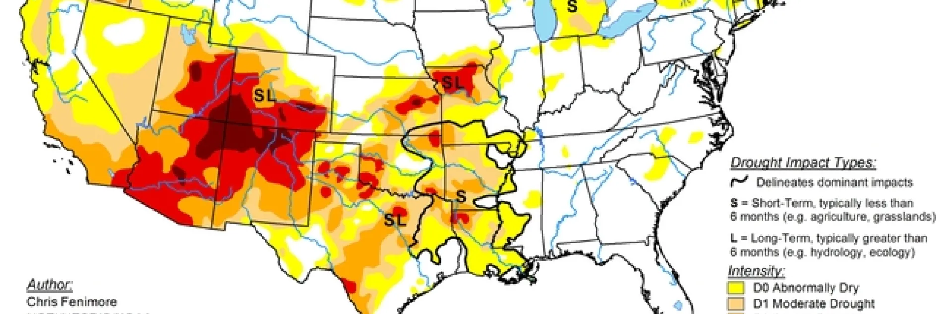 August 1 2018 US Drought Monitor Map