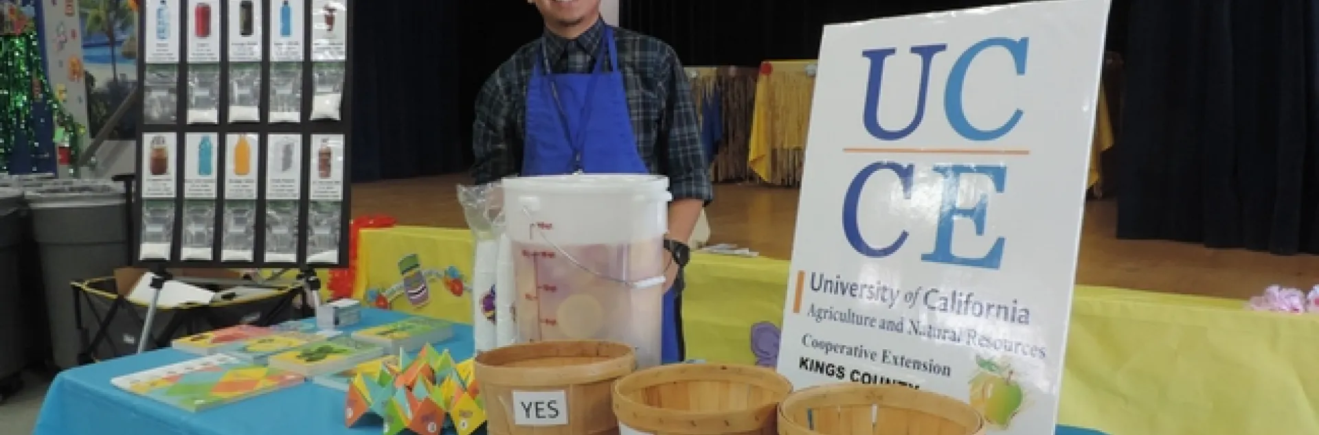 Nutrition Educator standing at table