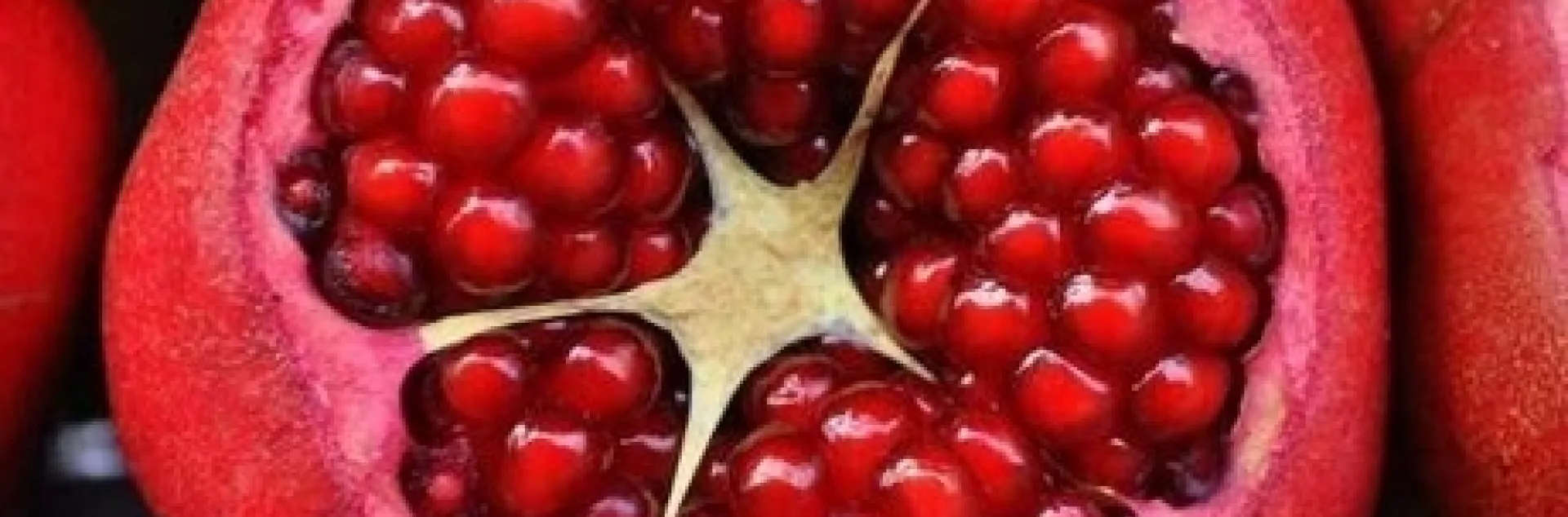 pomegranate half
