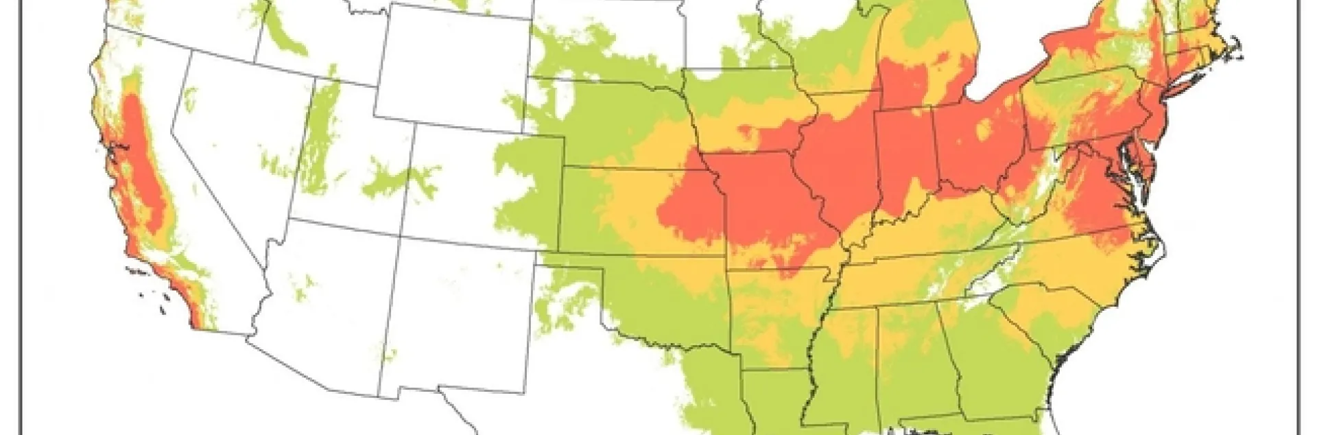 spotted lantern fly map