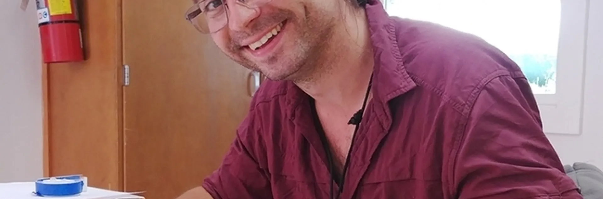 UC Davis doctoral candidate Brendon Boudinot edited a special collection of articles published Nov. 12 in the journal, Insect Systematics and Diversity. (Photo by Jill Oberski)