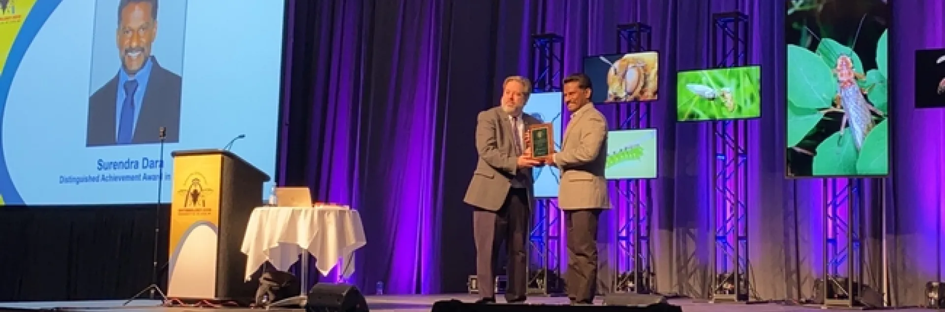 Dara receives ESA Distinguished Service Award