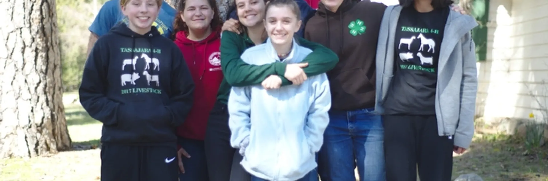Casey and Raedyn (center) with the Bay/Coast Youth Summit planning team.
