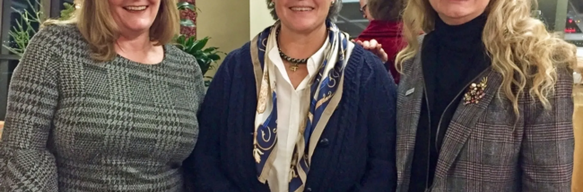 From left, Cher Watte, Corinne Martinez and Celeste Cantu recently joined the PAC. Lucas Frerichs, not pictured, is also a new member.