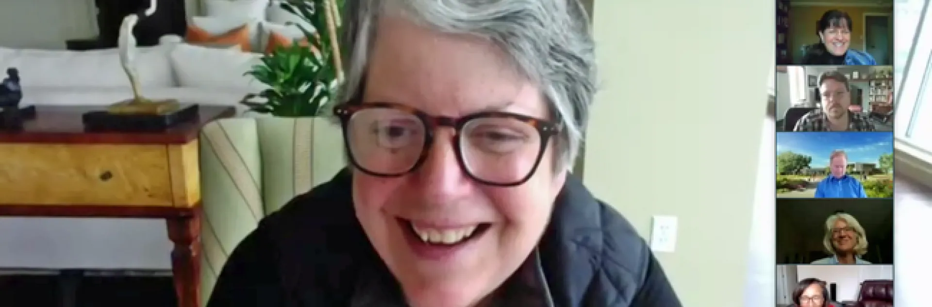President Napolitano met with the PAC via Zoom to thank the members for time and advice during her seven years as UC president. She plans to step down from the office Aug. 1.