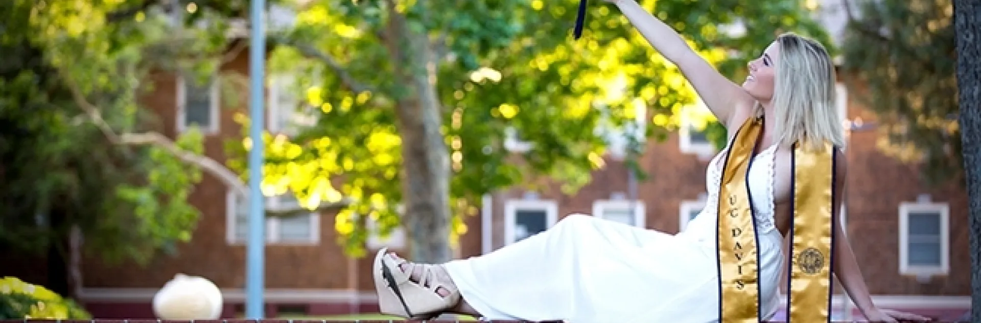 Andrea Guggenbickler, who received her bachelor's degree in global disease biology (GDB) in 2018, has won a staff academic advising for her work in the GDB program.