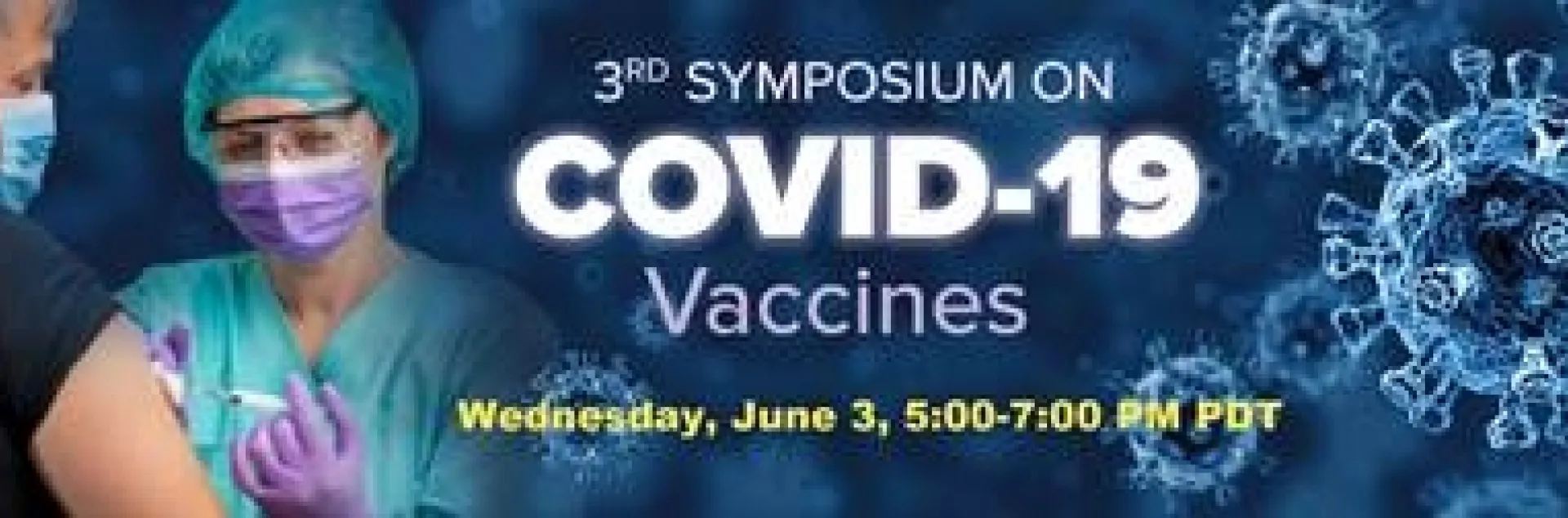 The June 3 COVID-19 symposium will feature leaders in the field.