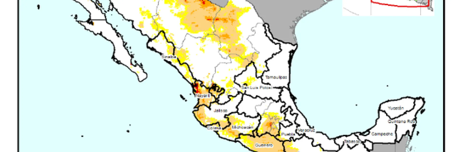 Mexican citrus drought