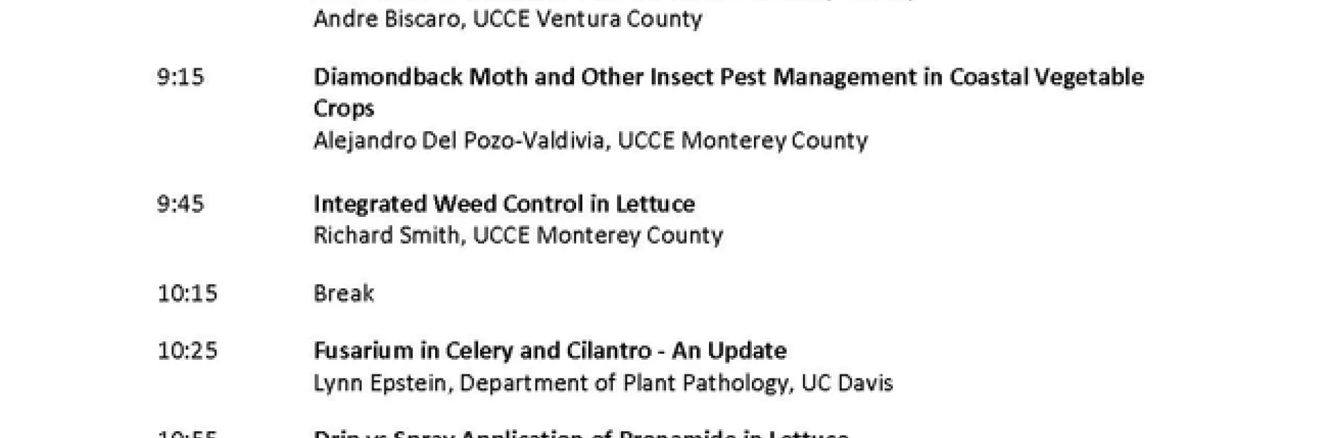 Vegetable Meeting Agenda Jul20