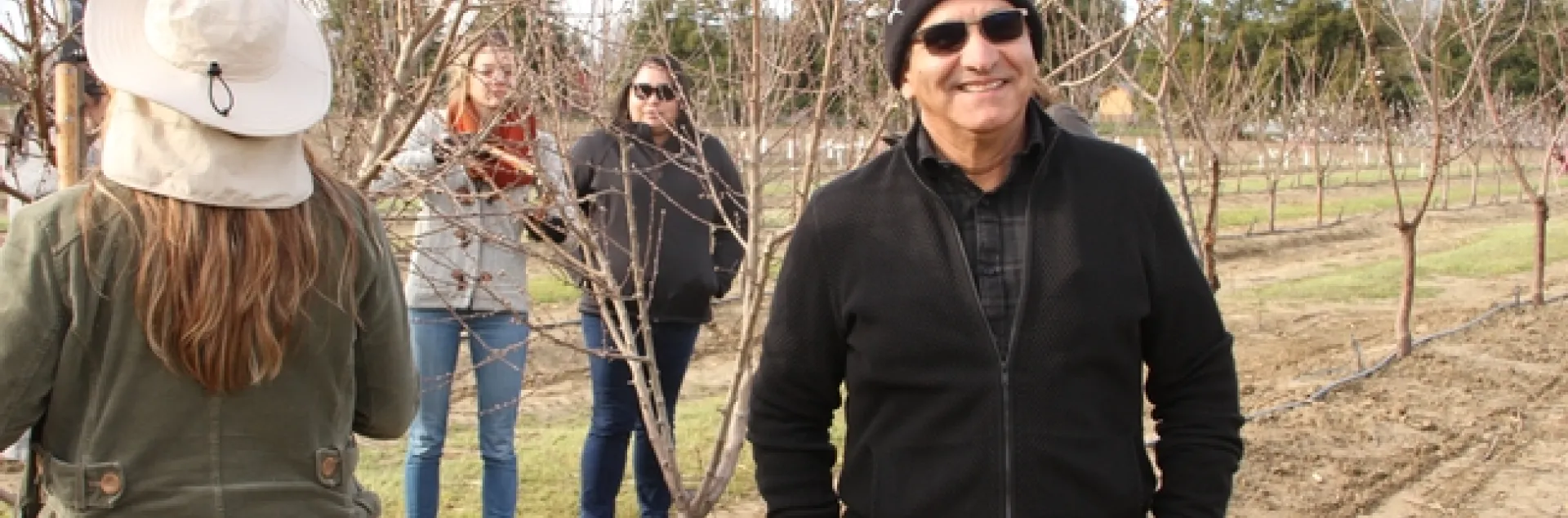 Carlos Crisosto on right