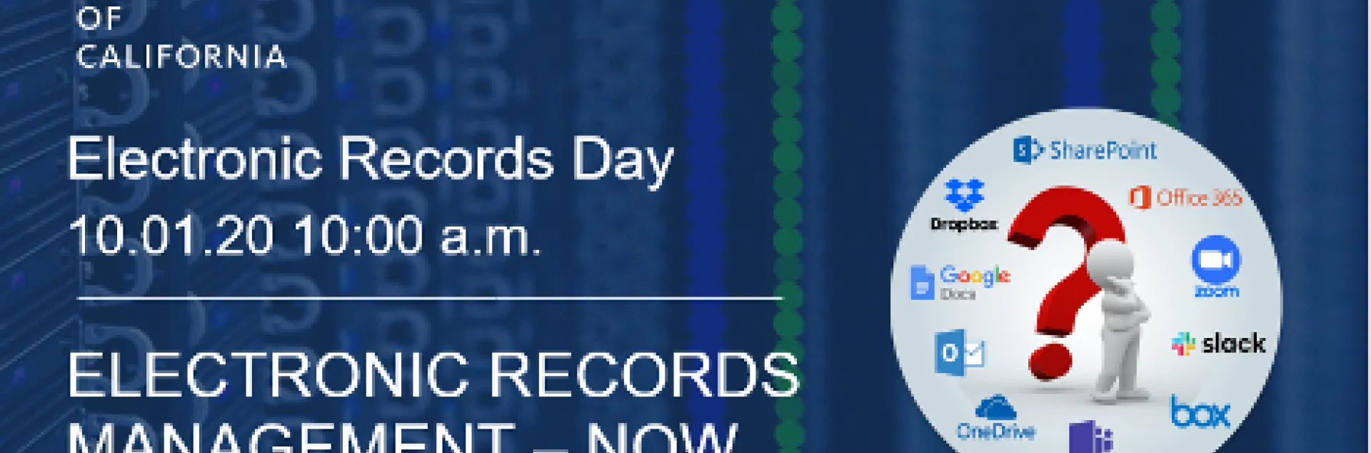 Electronic records day Oct 1