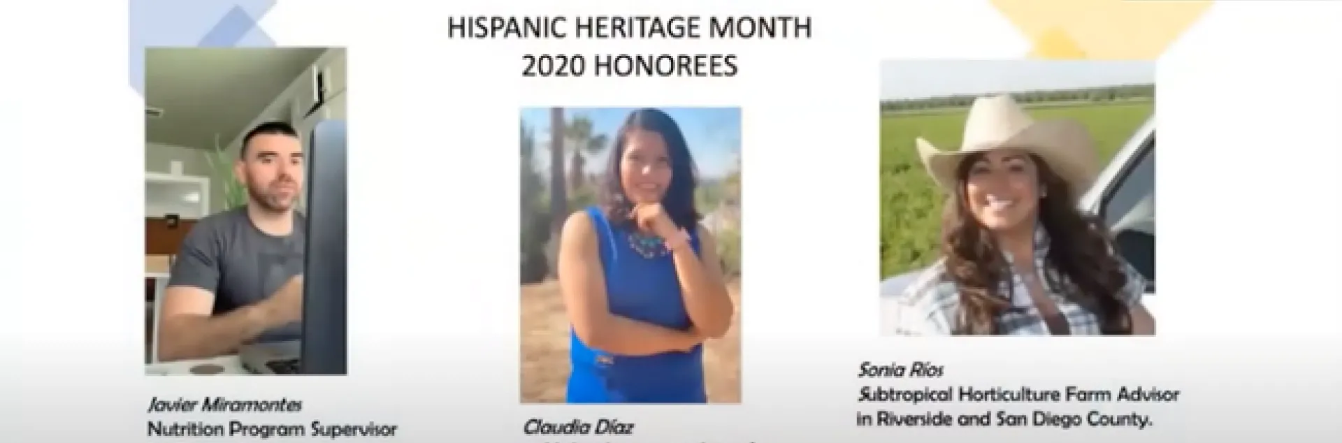 Meet HHM honorees