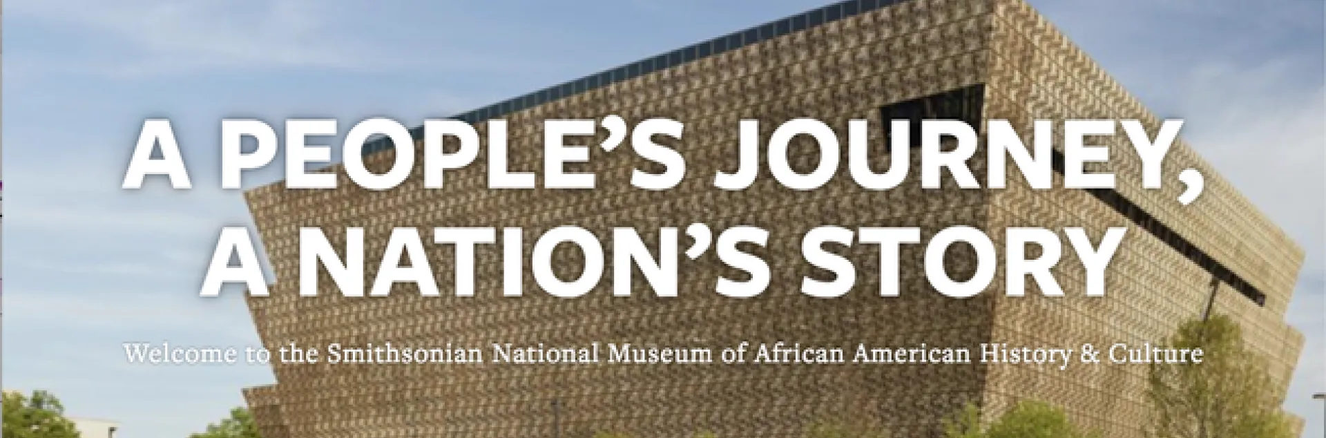 On Feb. 10, the UC ANR Black and Allied Staff and DEI Alliance will host a virtual tour of the National Museum of African American Culture & History in Washington D.C.