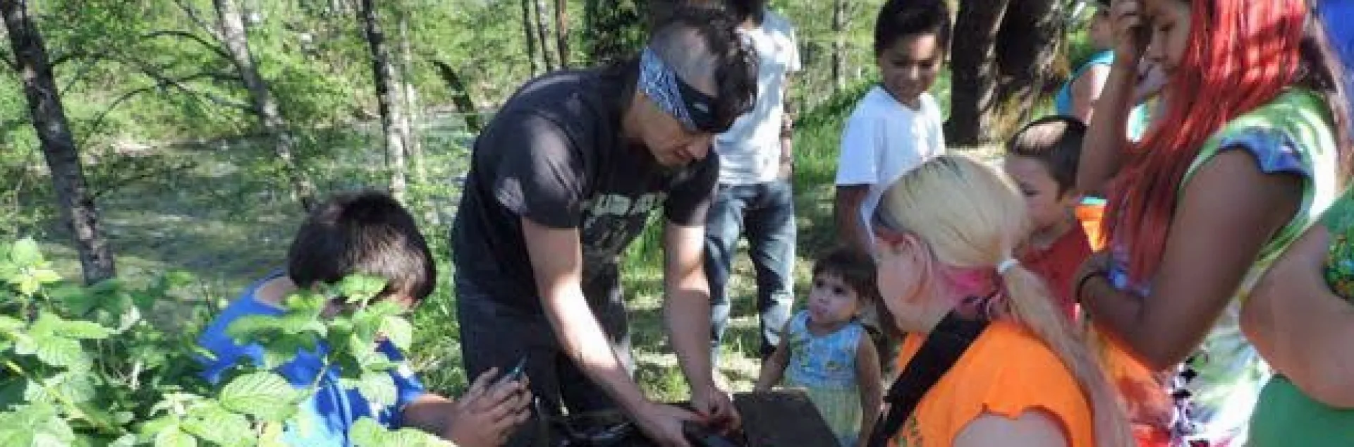 California is home to more than 100 federally recognized tribes and with 720,000 tribal members has the highest Native American population of any state. Klamath tribe members shown. Photo by Jennifer Sowerwine