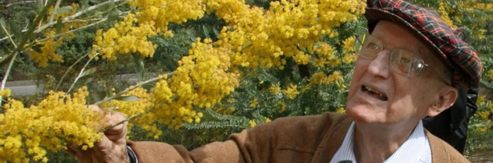 Eric Conn, a noted plant biochemist, nurtured the UC Davis Arborteum’s acacias for scientific as well as aesthetic reasons. He died in 2017 at age 94. (UC Davis Photo)