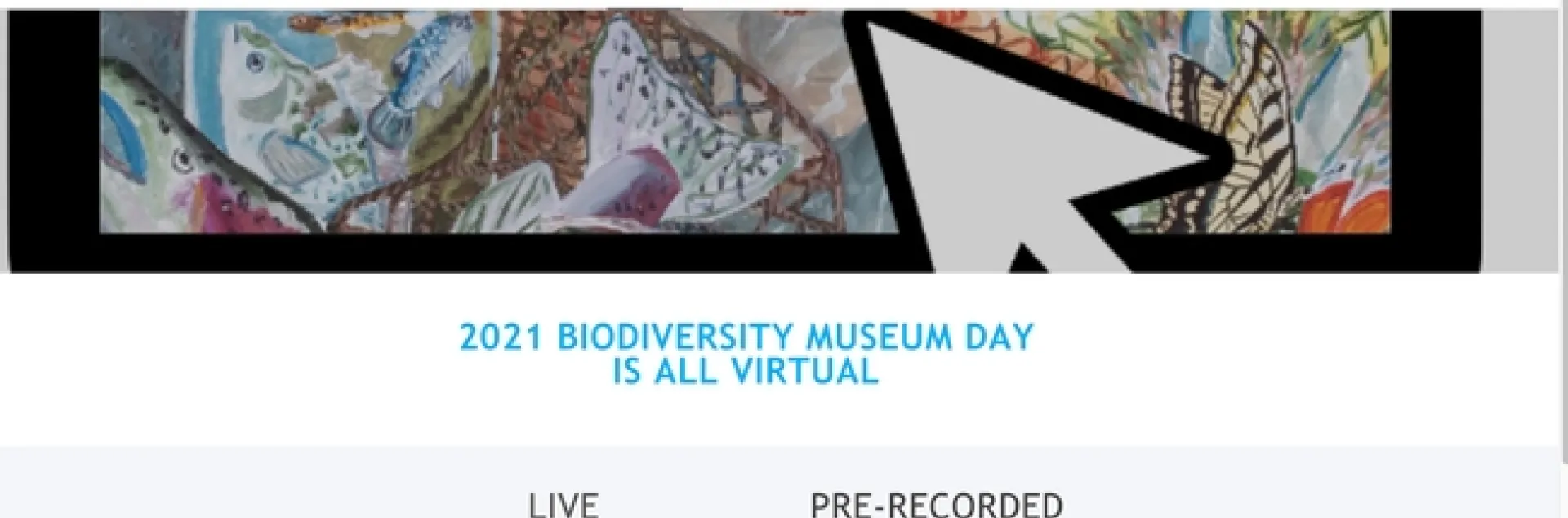 The UC Davis Biodiversity Museum Day/Month website is posting the activities being held this month.