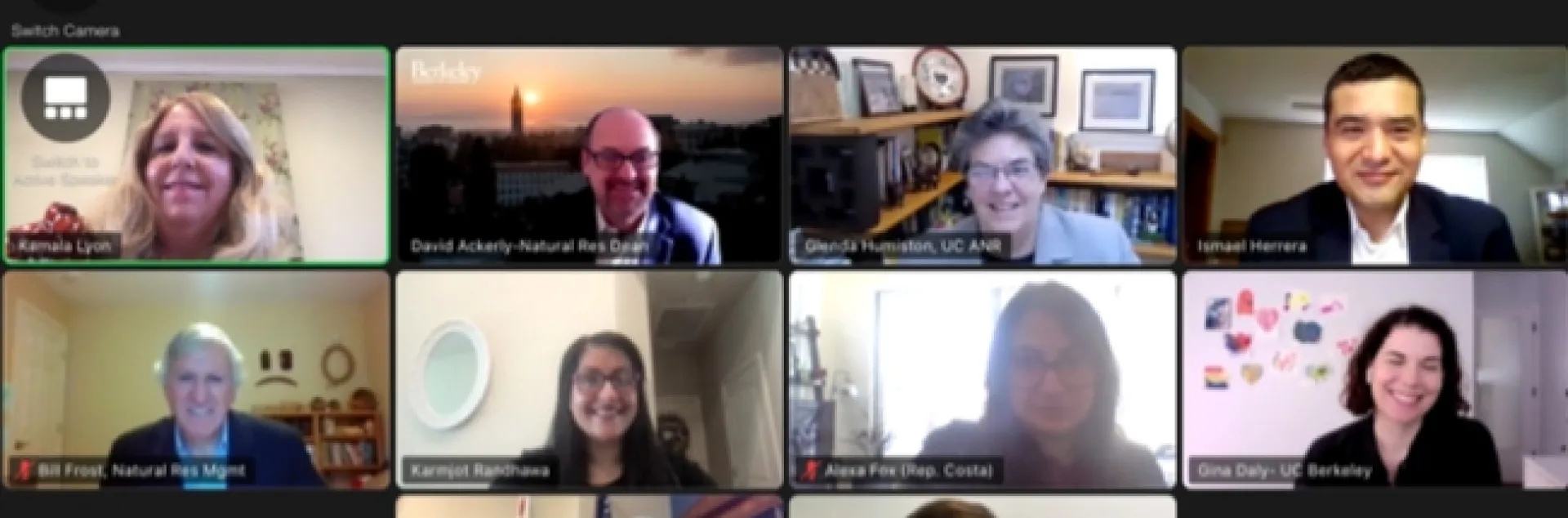 Zoom gallery shot of Congressman Costa and CARET reps.